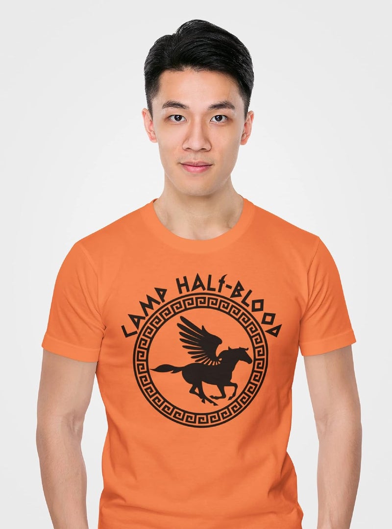 Affect Design Studio Store Youth Size Orange Camp Half Blood T-Shirt - Image 2